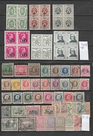 Timbre de colectie Belgia Natal