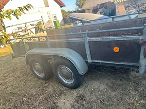 Remorca Profesionala Harpert Dubla Axa 2000Kg(Detarata la 1600Kg)
