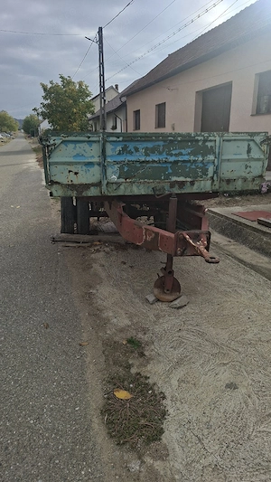 vand remorca basculabila pe 3 părți  - imagine 6