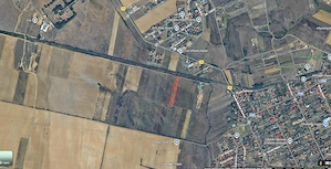 Teren extravilan de vanzare, 10000 mp, front 40.4 m, 21 euro mp