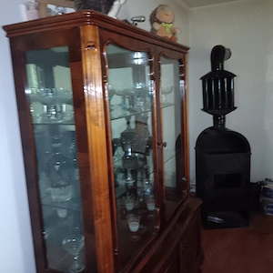 Mobilă living din lemn masiv 