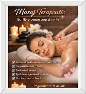   Masaj terapeutic profesional : Scapa de dureri de spate și tensiunea musculara
