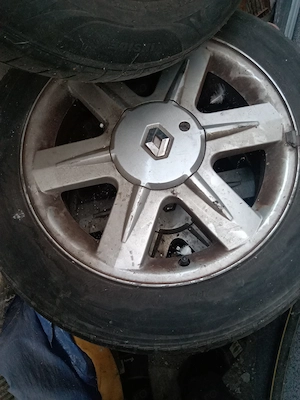 Roti aliaj (jante aliaj și cauciucuri ) Renault pe 16" , compatibile Laguna , Megane in 5 prezoane  - imagine 5