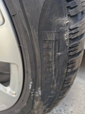 Jante din aliaj Mercedes-Benz, anvelope Pirelli - imagine 3