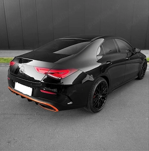 Mercedes-Benz CLA-Class AMG Edition 1 Sport Orange 180d 116CP Coupe Negru Full Display Touchscreen P - imagine 2