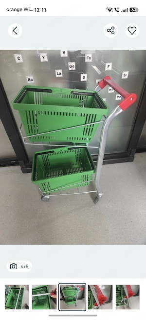 Set carucior supermaket