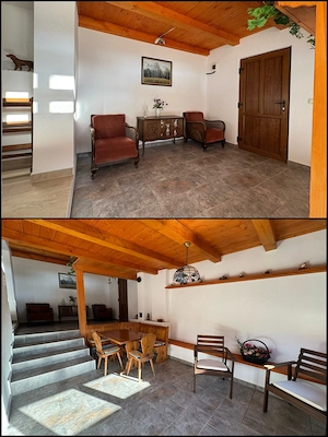 Reședință montană deosebită în Gărâna (Wolfsberg) Două case pe teren comun - imagine 3