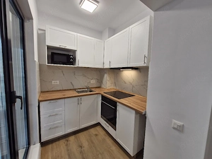 Garsonieră 40 mp PRIMA INCHIRIERE Smart Residence Lujerului mobilată Premium, balcon - imagine 4