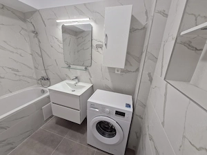 Garsonieră 40 mp PRIMA INCHIRIERE Smart Residence Lujerului mobilată Premium, balcon - imagine 7