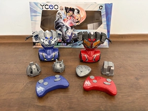 Set roboti de lupta Ycoo Robo Kombat Mega cu telecomanda si accesorii