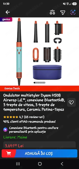 Dyson air wrap - imagine 2