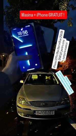 Ford Mondeo MK3 Masina de familie + iPhone gratuit (citeste descrierea)  - imagine 3