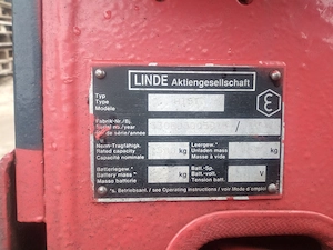 Vand stivuitor Linde 1,5 tone - imagine 7