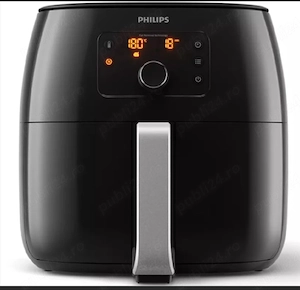 vand Friteuza cu aer cald PHILIPS Avance Collection Airfryer XXL HD9650 90, 1.4kg, 7.3l, 2225Wnegru
