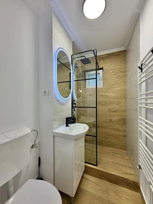 Apartament renovat complet, 2 camere, etaj 1-Gheorghe Lazar - imagine 9