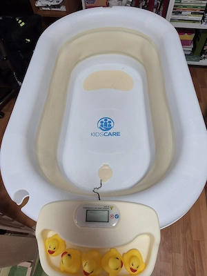 Cădiță de baie pliabilă pentru bebeluși KidsCare