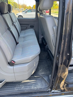 VW Transporter T5 Dubă închisă- Cabină dublă 5 locuri - 1,9 TDI - AC functional - imagine 5