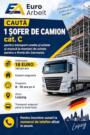 Locuri de Munca in Germania (Sofer C)