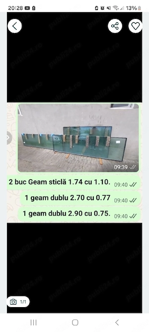 sticlă geam termopan dublu sau simplu 