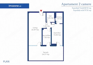 Complex Gran Via Park - 2 Camere Premium 57 mp + Terasă 25 mp, Parcare Subterană - imagine 18