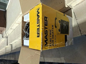 Aeroterma aer cald   rece, electrica, Master B 3 ECA, 2 trepte, 3 kW, IP24