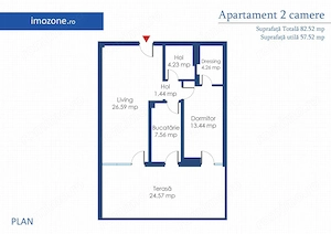 Complex Gran Via Park - 2 Camere Premium 57 mp + Terasă 25 mp, Parcare Subterană - imagine 18