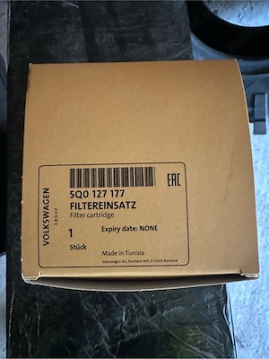 Filtru combustibil original VW Audi Seat Skoda 5Q0127177 – nou