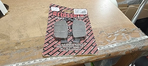 Accossato AGPP89OR-P77478 Set de plăcuțe de frână, negru, mărime universală