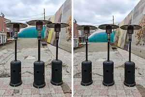 Încălzitor terasă pe gaz tip ciupercă in Bacau