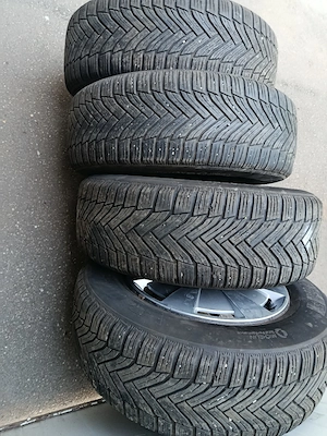 Jante vw Tiguan, audi Q3, 5x112 16 anvelope 215 65 16 foarte bune 2019 - imagine 5