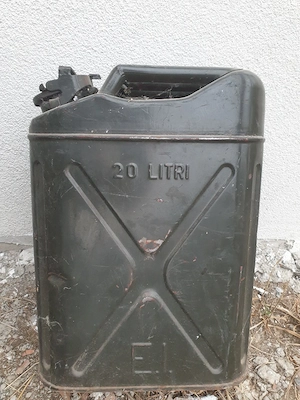 Canistra metalica omologata, 20 litri - imagine 2