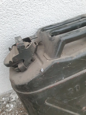 Canistra metalica omologata, 20 litri