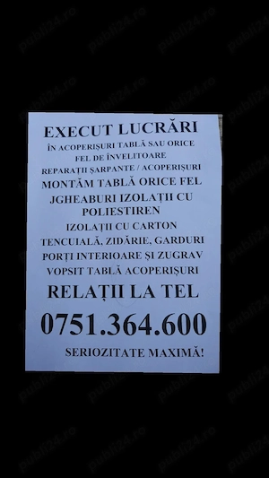 Eu tot am lucrare