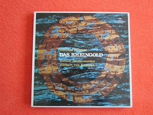 vinil rar Wgner Das Rheingold Aurul Rinului Karajan 1968 impecabile
