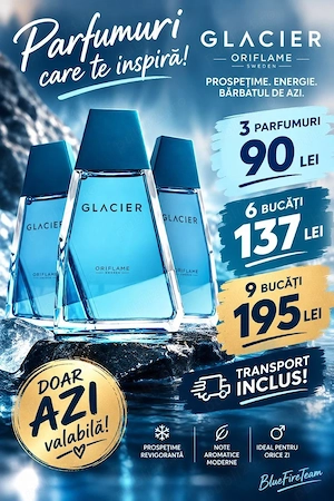    DOAR AZI! OFERTĂ GLACIER          Alege oferta ta preferată și profită de prețurile speciale!    