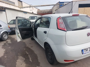 Fiat Punto 2012 1.2 diesel , alb  - imagine 5