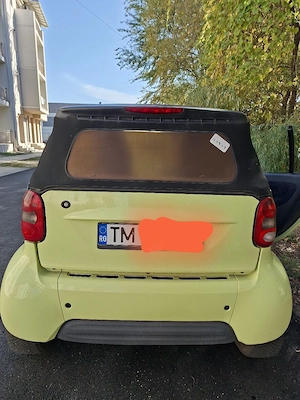  Smart Fortwo Cabrio 0.6 benzină   2  km | Benzină | Cabrio | A C - imagine 2
