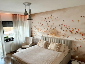 3 camere cu 3 balcoane, renovat și mobilat | Pipera, vizavi de Școala Americană - imagine 4