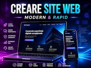 Creare Site De Prezentare   Creare Website Modern   Optimizat și Rapid
