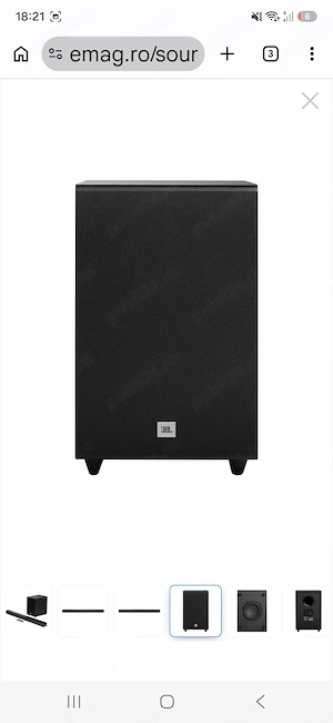 Vand sistem JBL.