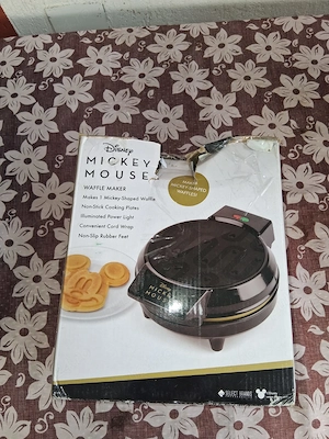 Aparat de făcut vafe   gaufre Disney Mickey Mouse - Plăci antiaderente