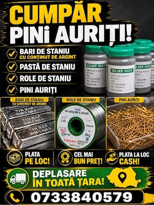 cumpar staniu bari de staniu cu continut de argint in toata tara 