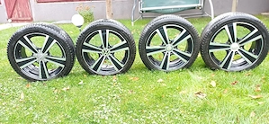 jante aliaj R17 5x112 Vw.Audi.Skoda.Seat.Mercedes. Anvelope iarna Bridgestone 225 45 17 - imagine 4