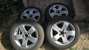 Jante si cauciucuri mercedes e class iarna m+s 205 60 16 - imagine 2