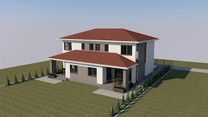 Parcela cu Autorizatie pentru Duplex Parter + Etaj, toate utilitatile incluse + asfalt inclus - imagine 5