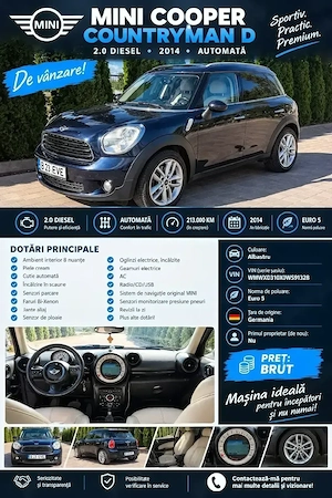 Vand Mini Cooper Countryman Automata 