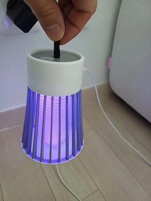 3 bucati Lampă UV anti-insecte   țânțari, electrică, USB-C Nouă