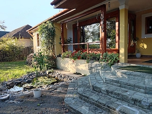 Loc. Hideaga   casa dispusa pe parter, suprafata 193 mp + anexa 103 mp, teren 23 ari - imagine 6
