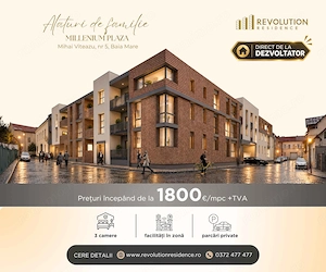  NEW! COMISION 0% - Apartamente cu 3 camere - Mihai Viteazu 5, Baia Mare