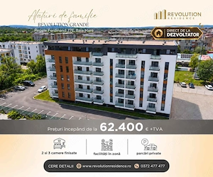 NEW! COMISION 0% - Apartamente 2 si 3 camere finisate - Regele Ferdinand 77E, Baia Mare